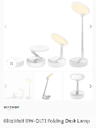 BlitzWolf Folding desk lamp